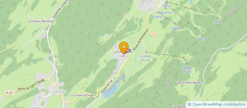 localisation de l'entreprise JOROSSYANN  LAMOURA