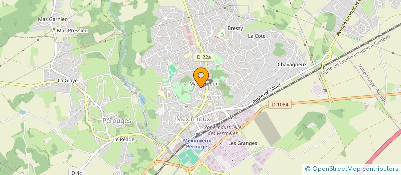 localisation de l'entreprise JOROU à MEXIMIEUX