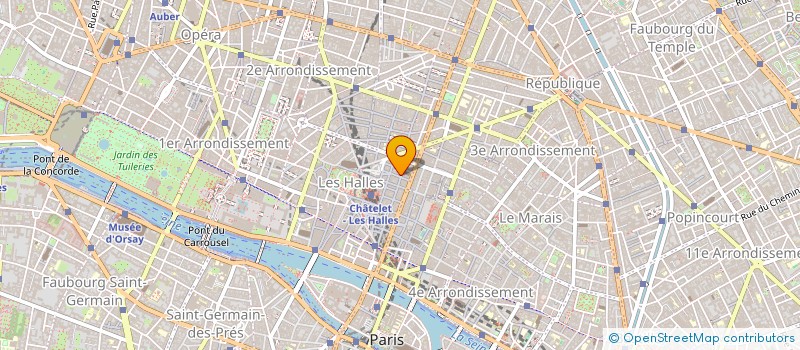 localisation de l'entreprise JORSA à PARIS