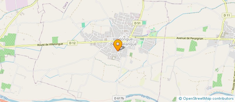 localisation de l'entreprise JORTHAN  VILLELONGUE-DE-LA-SALANQUE