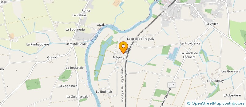 localisation de l'entreprise JORY  GUIPRY-MESSAC