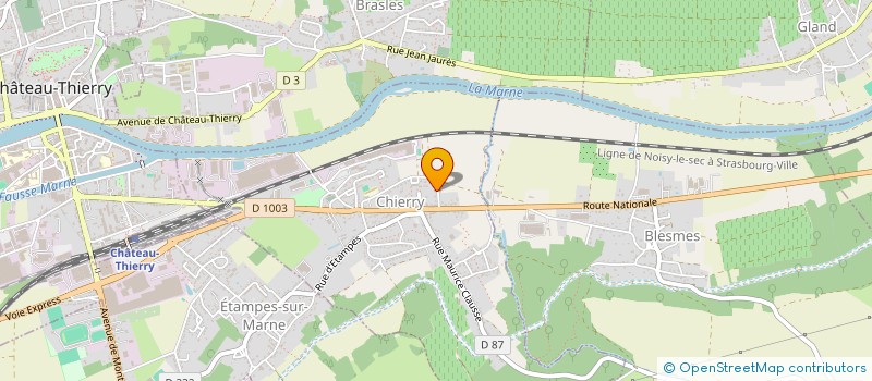 localisation de l'entreprise JORYEN  CHIERRY