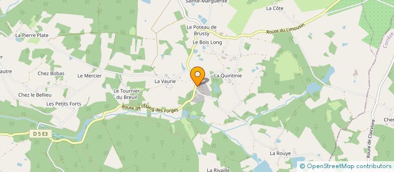 localisation de l'entreprise JOS  DUSSAC