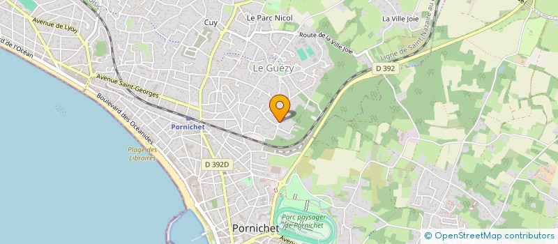 localisation de l'entreprise JOS  LA BAULE-ESCOUBLAC