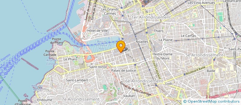 localisation de l'entreprise JOS'EXPRESS à MARSEILLE