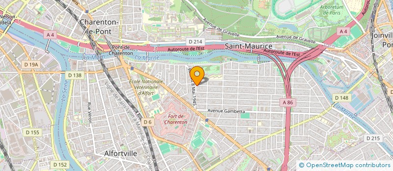 localisation de l'entreprise JOSA à MAISONS-ALFORT