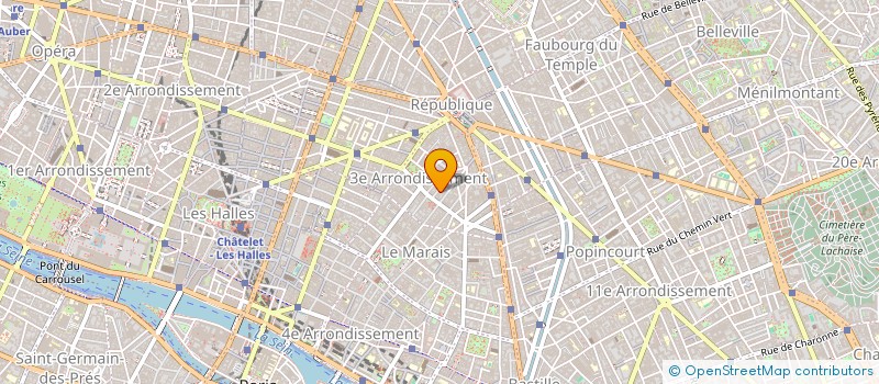 localisation de l'entreprise JOSA  PARIS