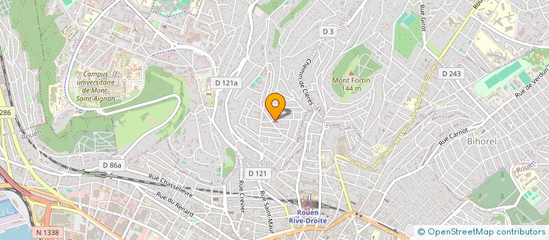 localisation de l'entreprise JOSADRI  MONT-SAINT-AIGNAN