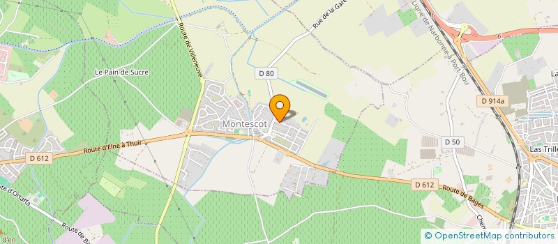 localisation de l'entreprise JOSAGE  MONTESCOT