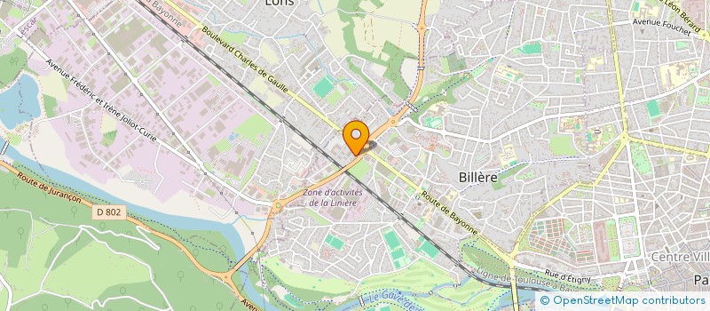 localisation de l'entreprise JOSAMO  BILLERE