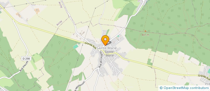 localisation de l'entreprise JOSAND à SAINTE-MARIE