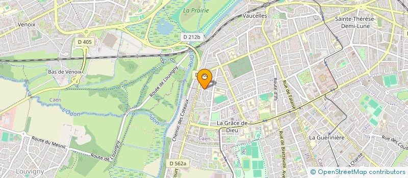 localisation de l'entreprise JOSAPY à CAEN