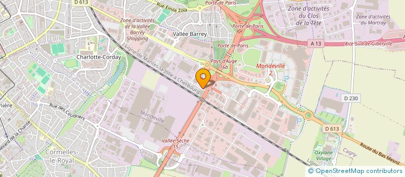 localisation de l'entreprise JOSCELYNE ENTREPRISE  LE BEAUSSET