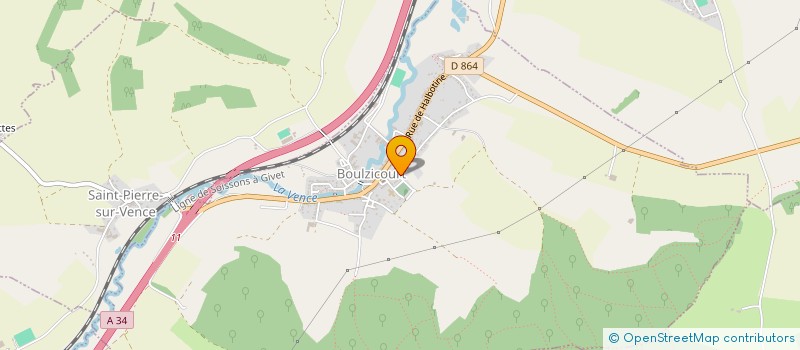 localisation de l'entreprise JOSDEL à BOULZICOURT