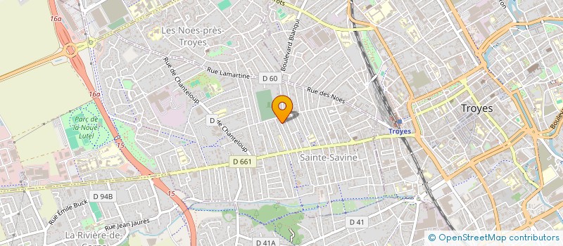 localisation de l'entreprise JOSE  SAINTE-SAVINE