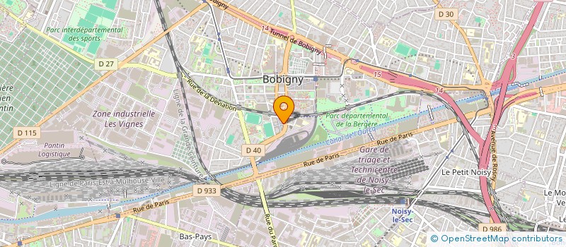 localisation de l'entreprise JOSE  BOBIGNY