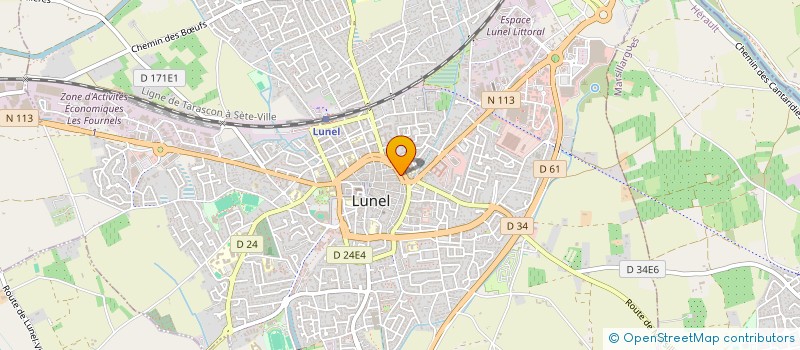 localisation de l'entreprise JOSE ALVES à LUNEL
