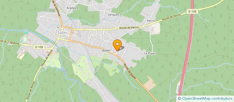 localisation de l'entreprise JOSE AMORES  SALLES