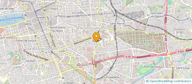 localisation de l'entreprise JOSE AND SERGE à MARSEILLE