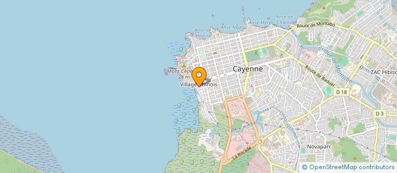 localisation de l'entreprise JOSE AUTOMOBILE  CAYENNE