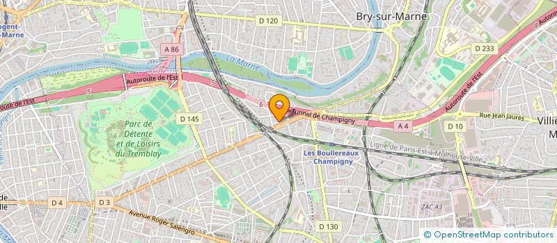 localisation de l'entreprise JOSE CAMARA PEREIRA RODRIGUES à CHAMPIGNY-SUR-MARNE