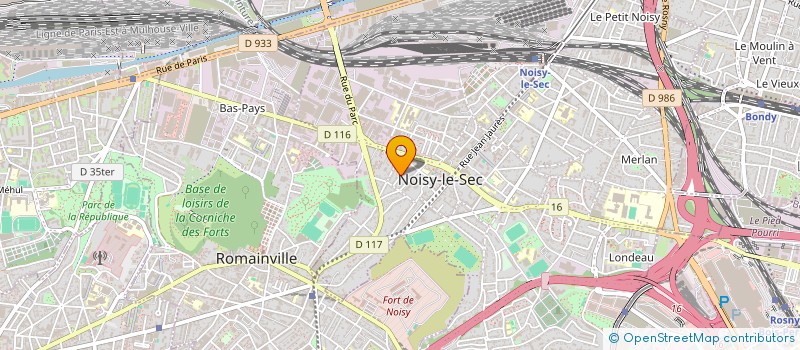 localisation de l'entreprise JOSE DOMINIQUE ET ALBINO à NOISY-LE-SEC