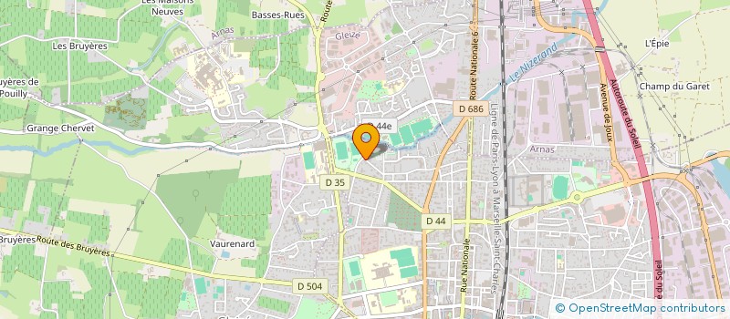 localisation de l'entreprise JOSE FERNANDEZ SELECTION à VILLEFRANCHE-SUR-SAONE