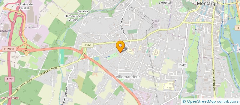 localisation de l'entreprise JOSE GARCIA à VILLEMANDEUR