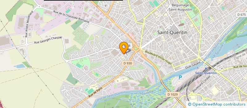 localisation de l'entreprise JOSE MARQUES  SAINT-QUENTIN
