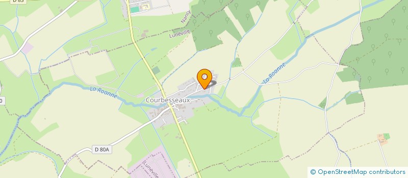 localisation de l'entreprise JOSE MARQUEZ ETUDES ET CONSTRUCTIONS  COURBESSEAUX