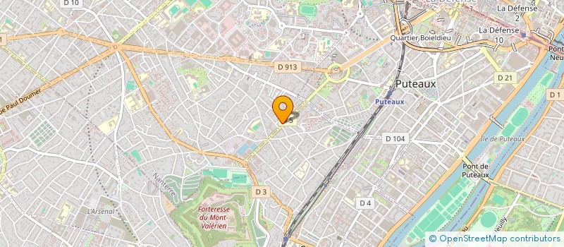 localisation de l'entreprise JOSE MARTINON ALARME ET DOMOTIQUE à NANTERRE