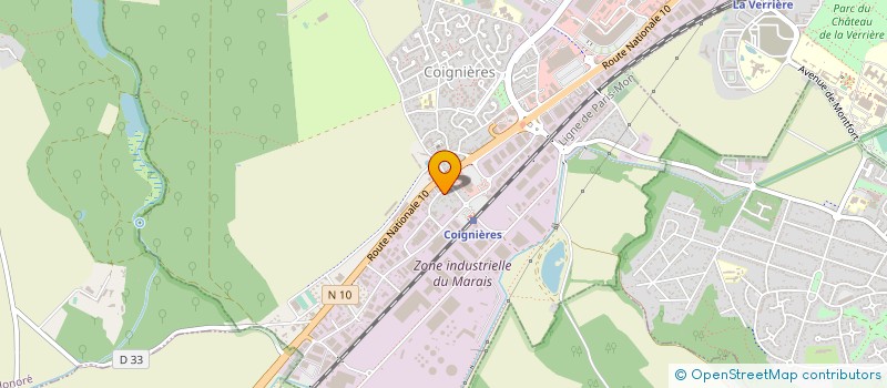 localisation de l'entreprise JOSE MEIRA à COIGNIERES