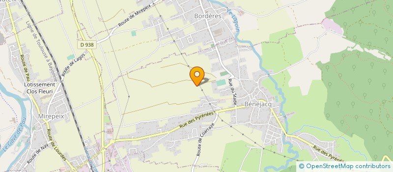 localisation de l'entreprise JOSE MONTEIRO  BORDERES