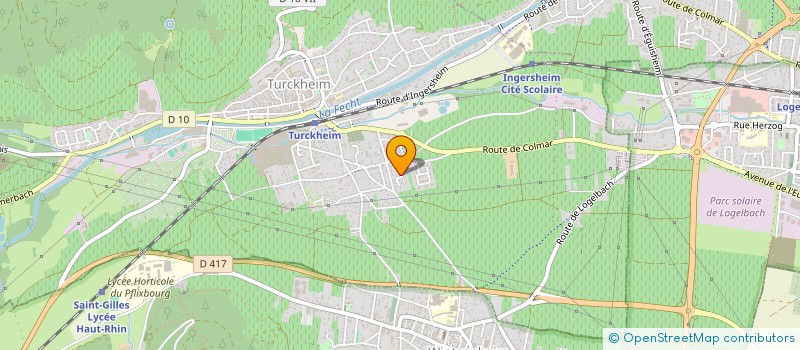 localisation de l'entreprise JOSE NEVES SAS  TURCKHEIM