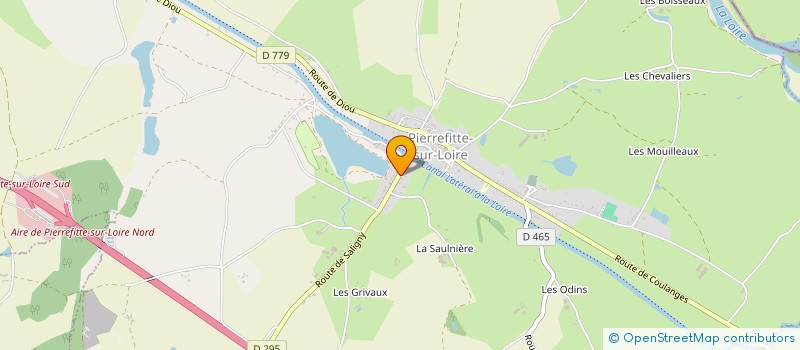 localisation de l'entreprise JOSE PEREIRA  PIERREFITTE-SUR-LOIRE