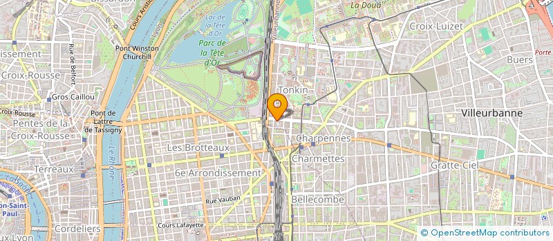 localisation de l'entreprise JOSE SANCHEZ TRAINING  VILLEURBANNE