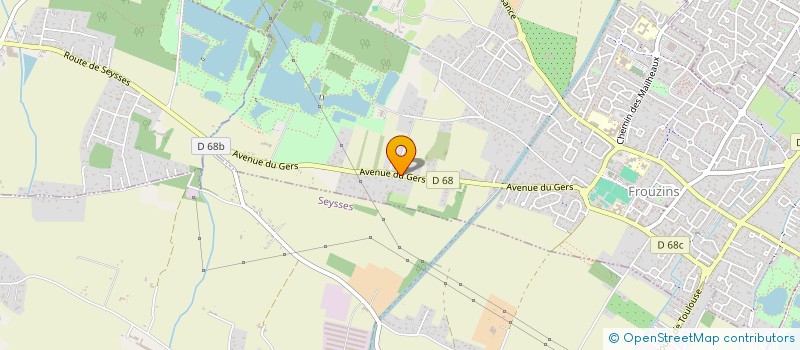 localisation de l'entreprise JOSE TOUT FER  FROUZINS