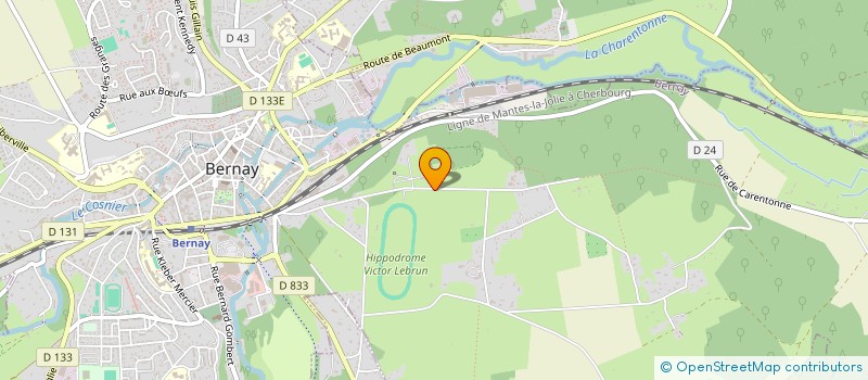 localisation de l'entreprise JOSE VANFLETEREN  BERNAY