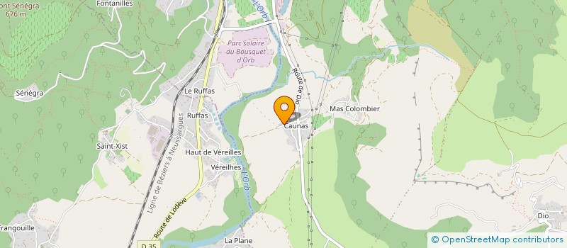 localisation de l'entreprise JOSEGRE  DIO-ET-VALQUIERES