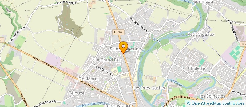 localisation de l'entreprise JOSELIME  NIORT