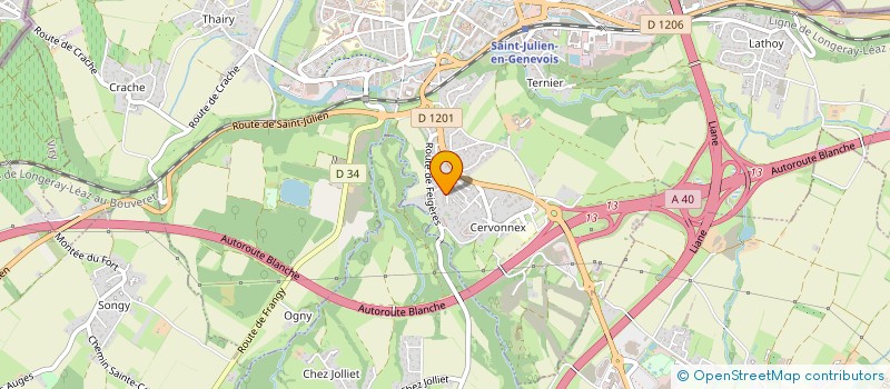 localisation de l'entreprise JOSEPH  SAINT-JULIEN-EN-GENEVOIS