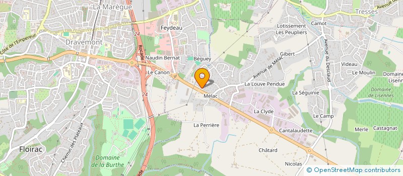 localisation de l'entreprise JOSEPH  TRESSES