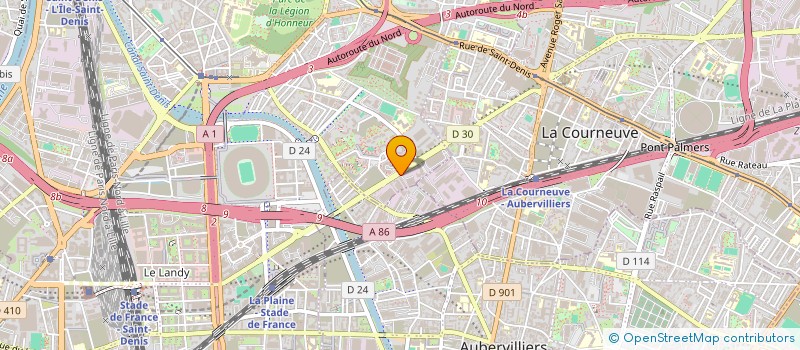 localisation de l'entreprise JOSEPH à SAINT-DENIS