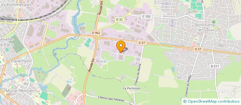 localisation de l'entreprise JOSEPH  BONCHAMP-LES-LAVAL