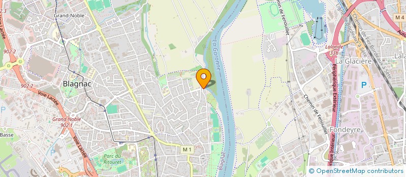 localisation de l'entreprise JOSEPH  BLAGNAC