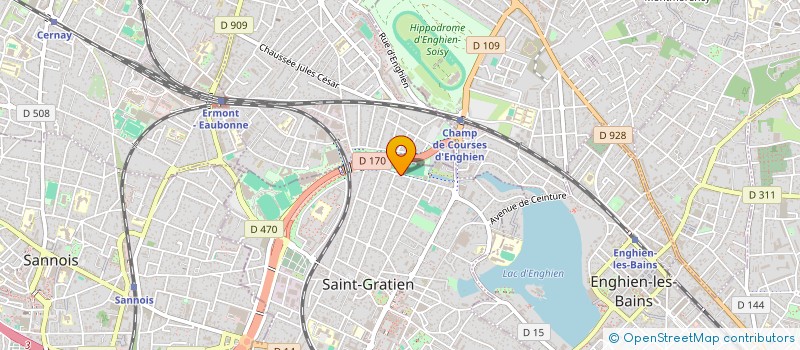 localisation de l'entreprise JOSEPH  SAINT-GRATIEN