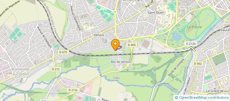 localisation de l'entreprise JOSEPH à CAEN