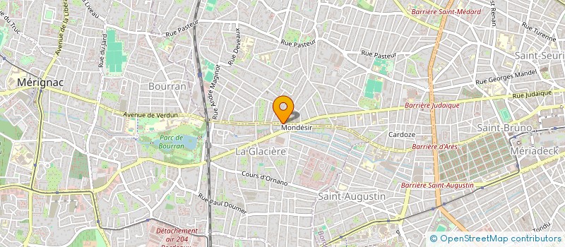 localisation de l'entreprise JOSEPH  BORDEAUX