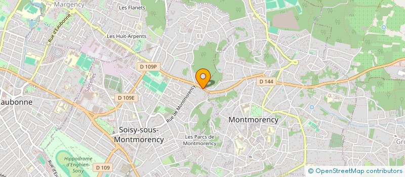 localisation de l'entreprise JOSEPH  SOISY-SOUS-MONTMORENCY