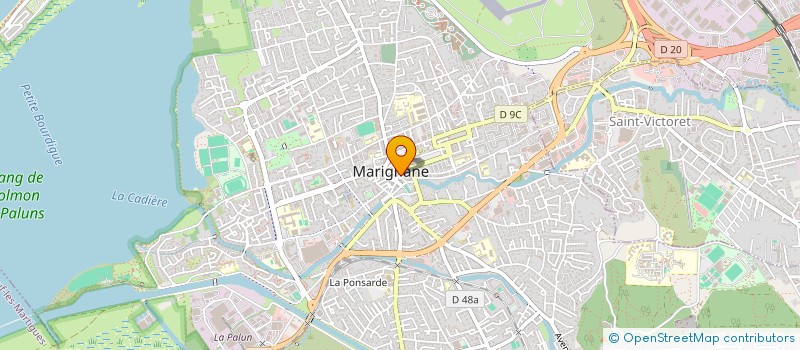localisation de l'entreprise JOSEPH DIFFUSION à MARIGNANE